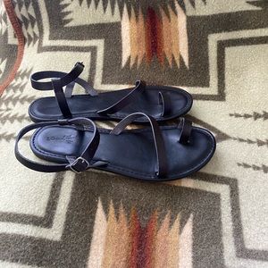 Target black strappy sandals